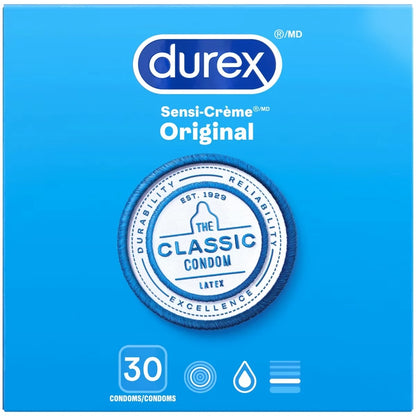 Durex Sensi-Creme Classic Condoms front package