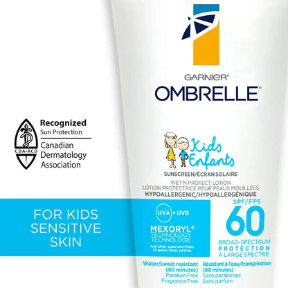 Garnier Kids SPF 60 Sunscreen Lotion product detail