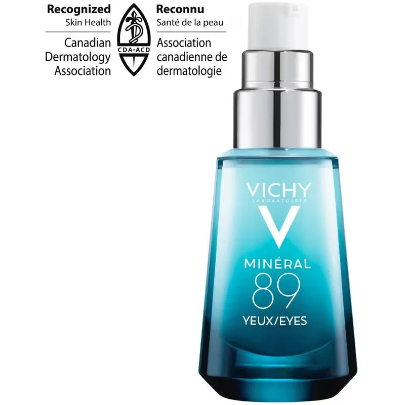 Vichy Minéral 89 Eye Care Hydrating Hyaluronic Acid front package