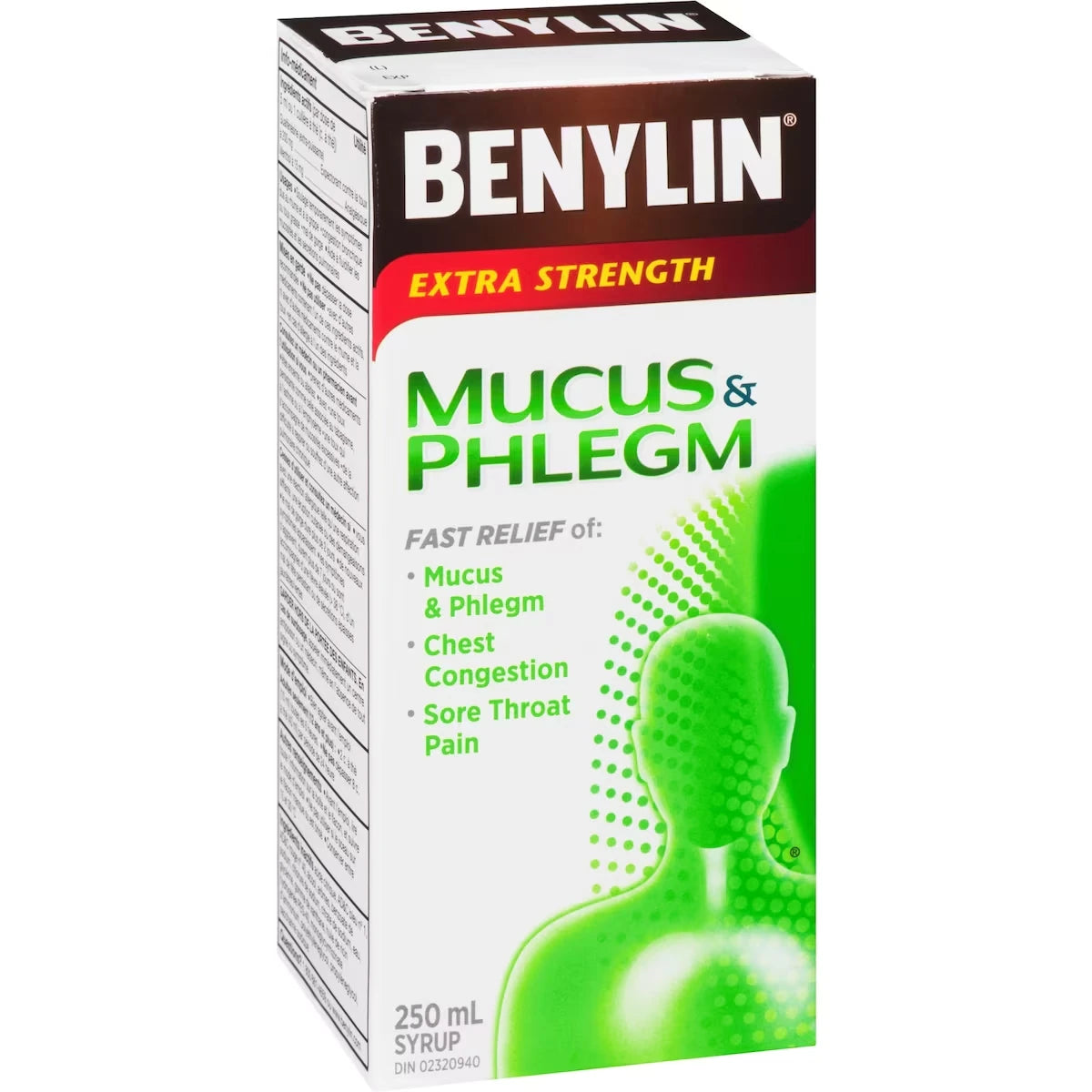 Benylin Extra Strength Cold, Mucus & Phlegm Relief Syrup product detail