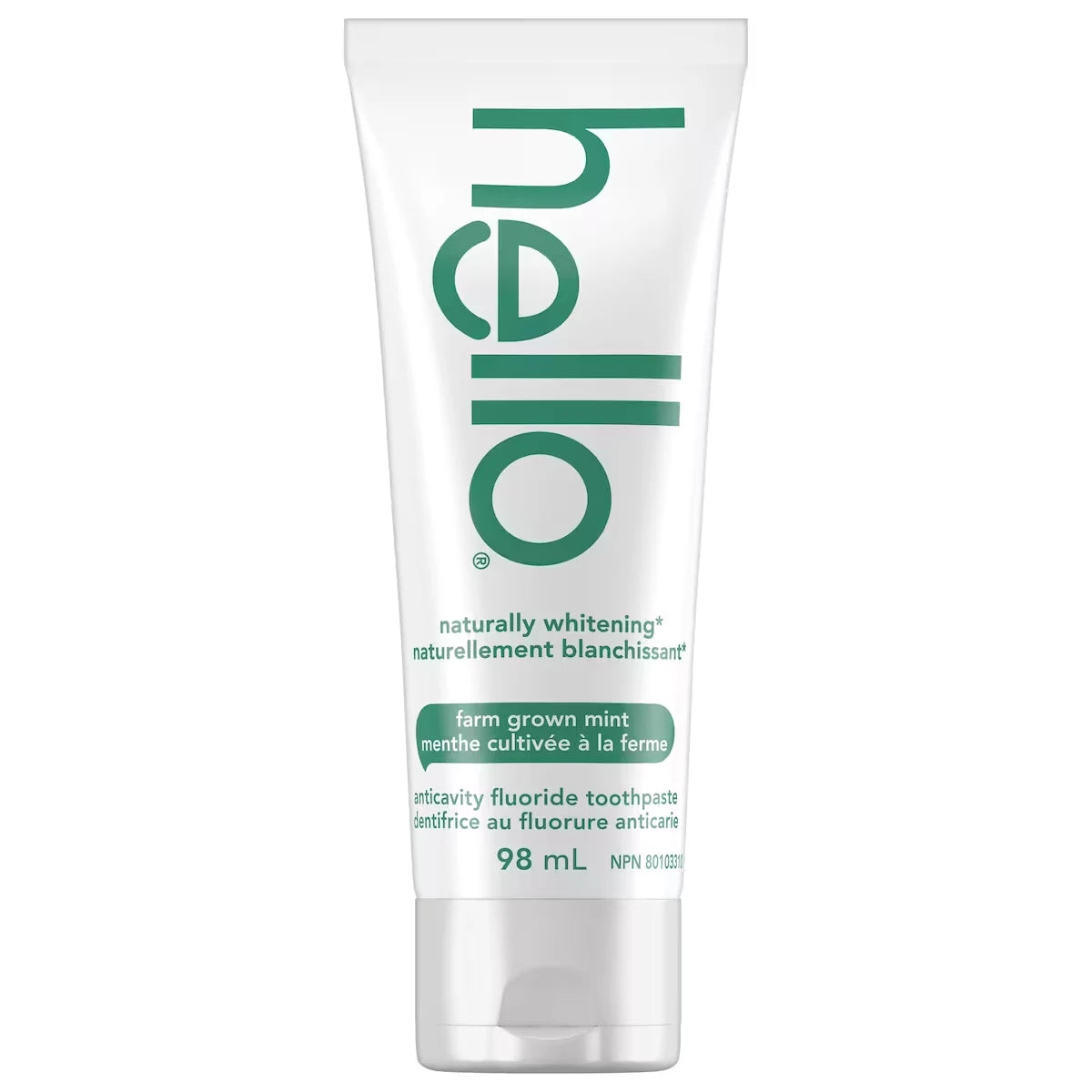 Hello Naturally Whitening Fluoride Toothpaste, Mint product detail