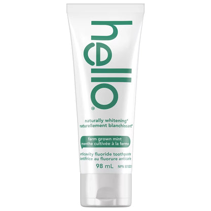 Hello Naturally Whitening Fluoride Toothpaste, Mint product detail