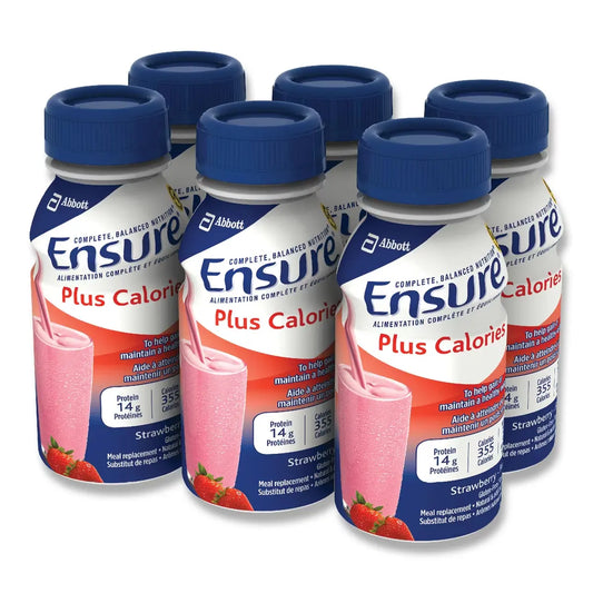 Ensure Plus Calories STRAWBERRY front package