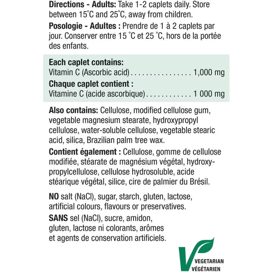 Jamieson Vitamin C 1,000 mg product detail