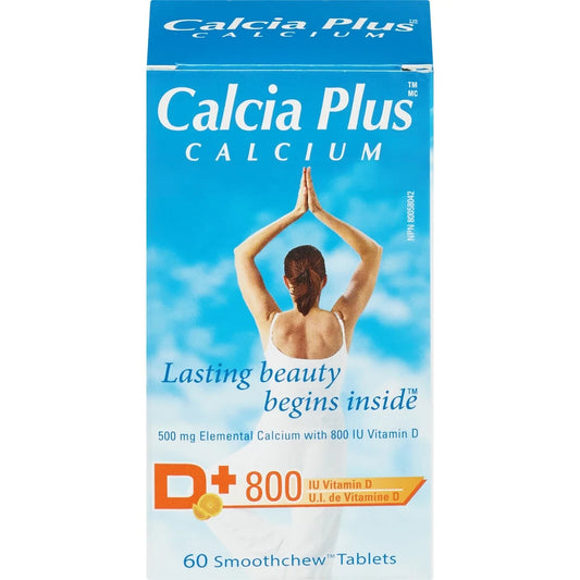 Calcia Plus Calcium D+800 Orange front package