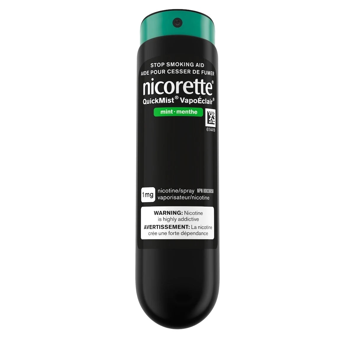 Nicorette QuickMist Spray, Quit Smoking Aid and Smoking Cessation Aid, Mint Flavour product detail