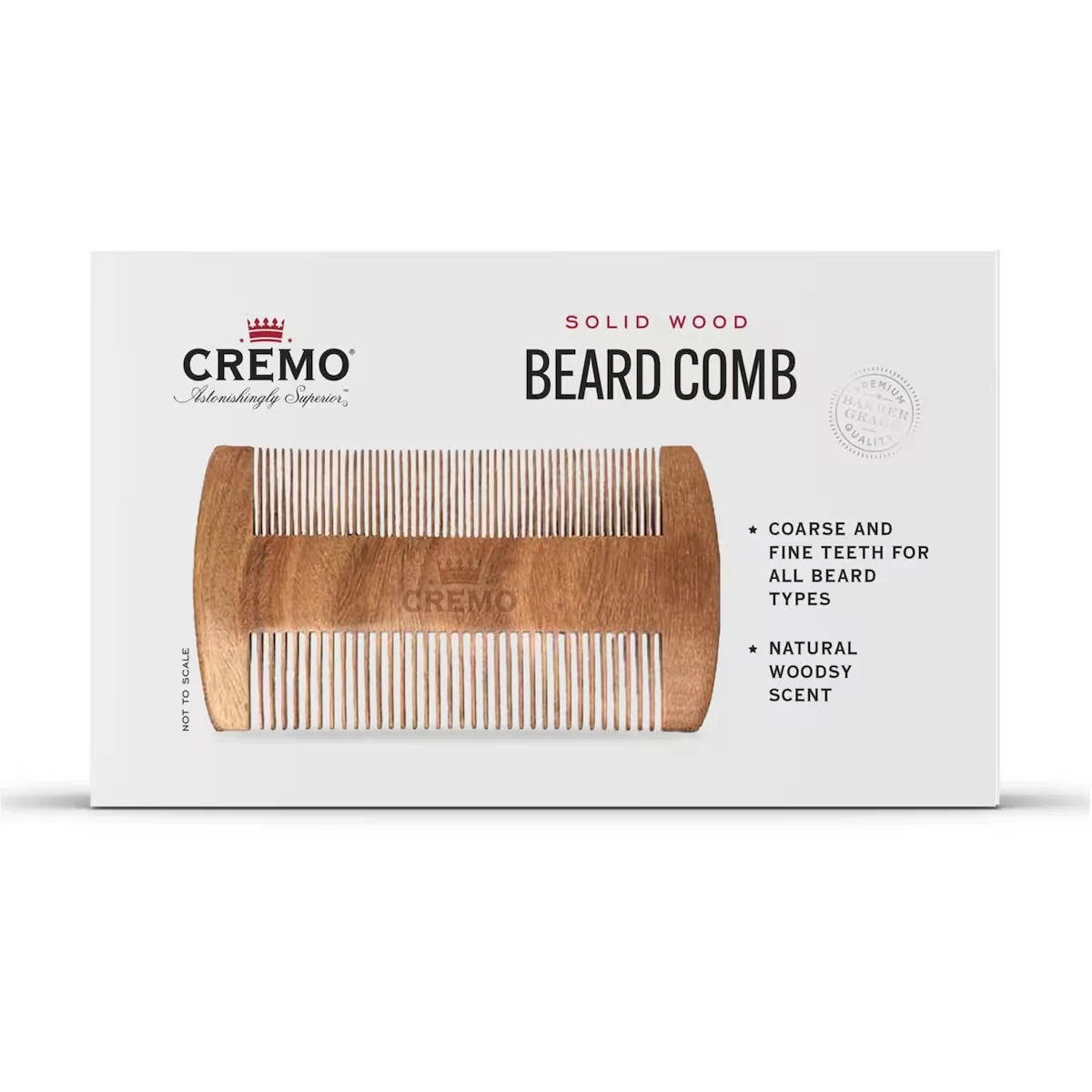 Cremo Dual-Sided Premium Beard Comb for Men product detail