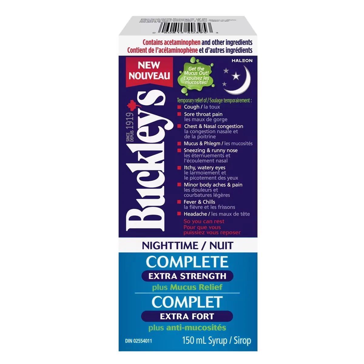 Buckleys Buckley's Nighttime Complete Extra Strength Plus Mucus Relief product image