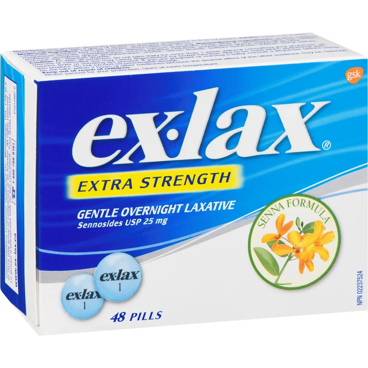 Ex-Lax Extra Strength Pills product detail