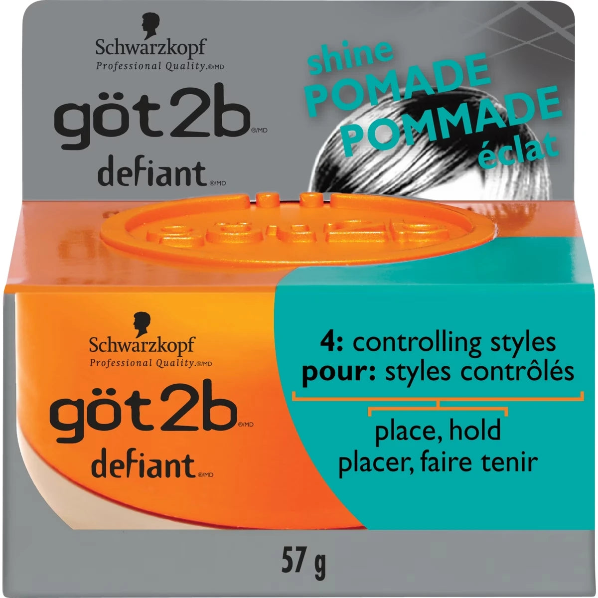 got2b Defiant® Shine Pommade view 2
