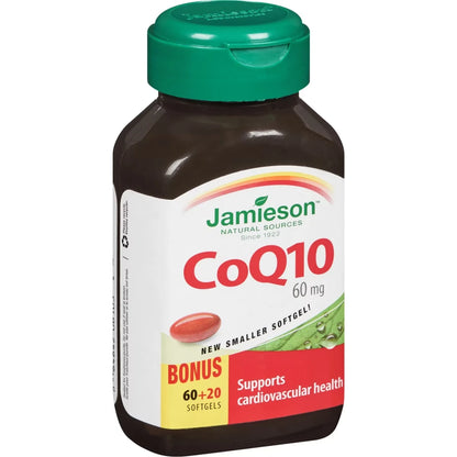 Jamieson CoQ10 60 mg product detail