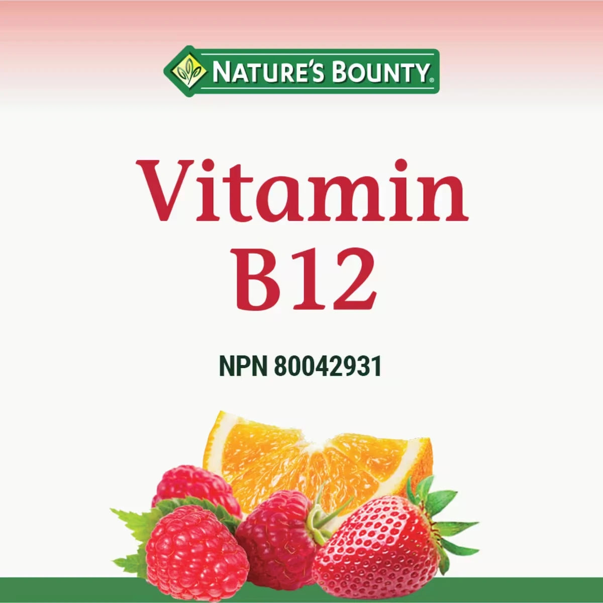 Natures Bounty Vitamin B12, Factor In Maintenance Of Good Health front package