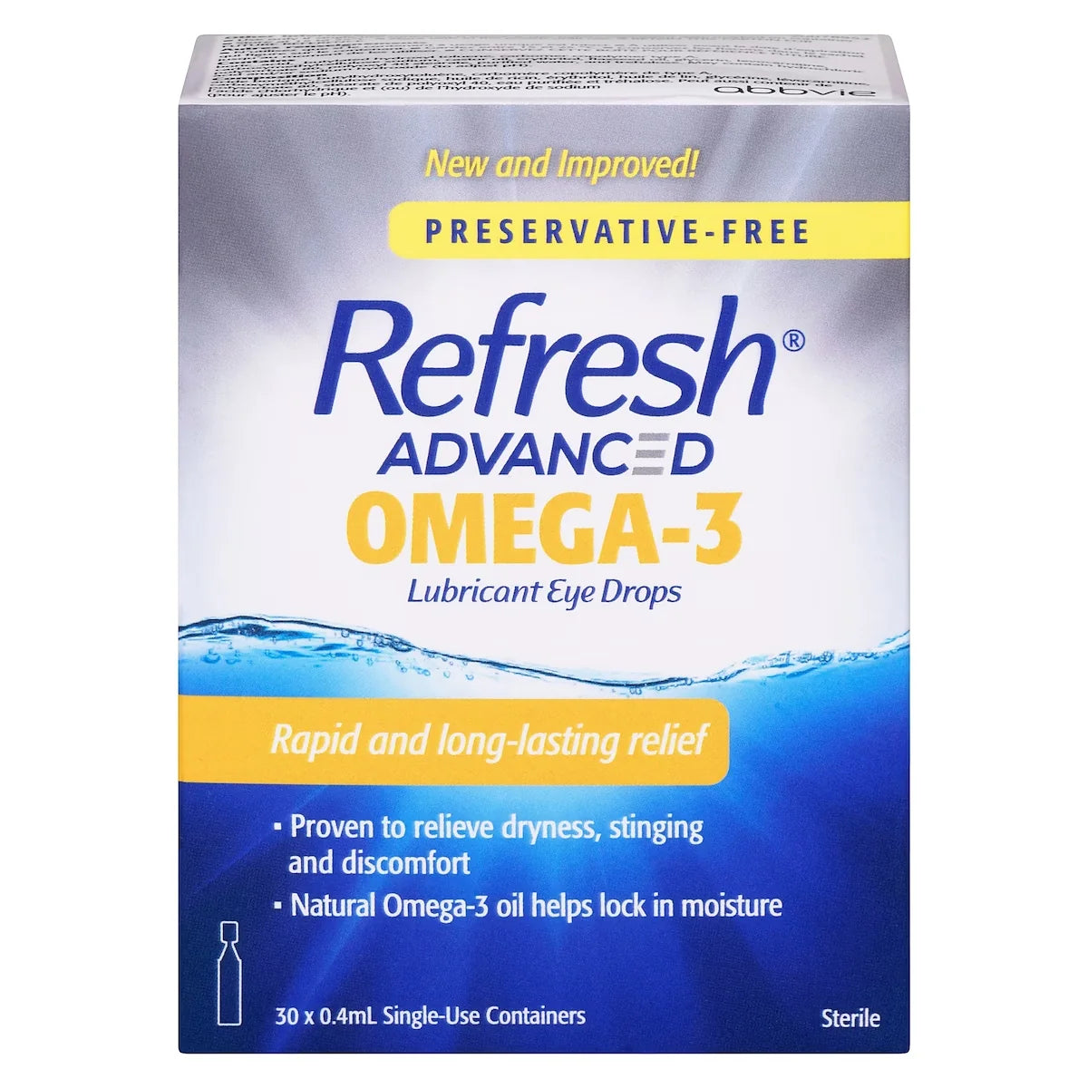 Refresh Advanced Omega-3 front package