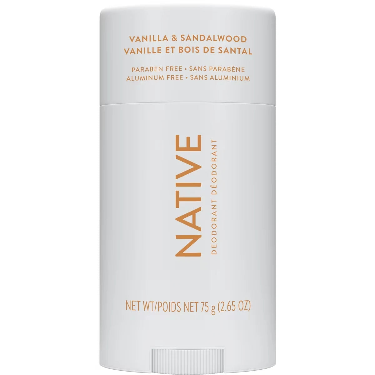 Native Vanilla & Sandalwood front package
