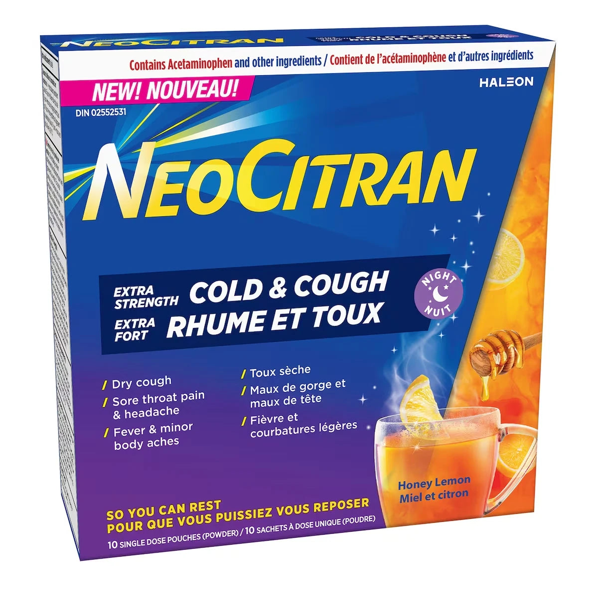 Neo Citran Extra Strength Cold & Cough Night (Powder) product detail
