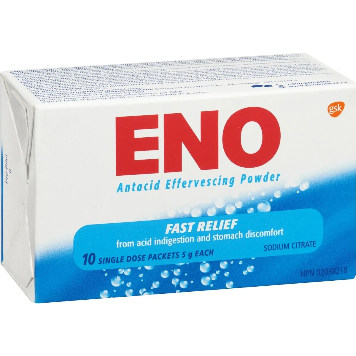 Eno Regular Antacid Powder Foil Sachets product detail