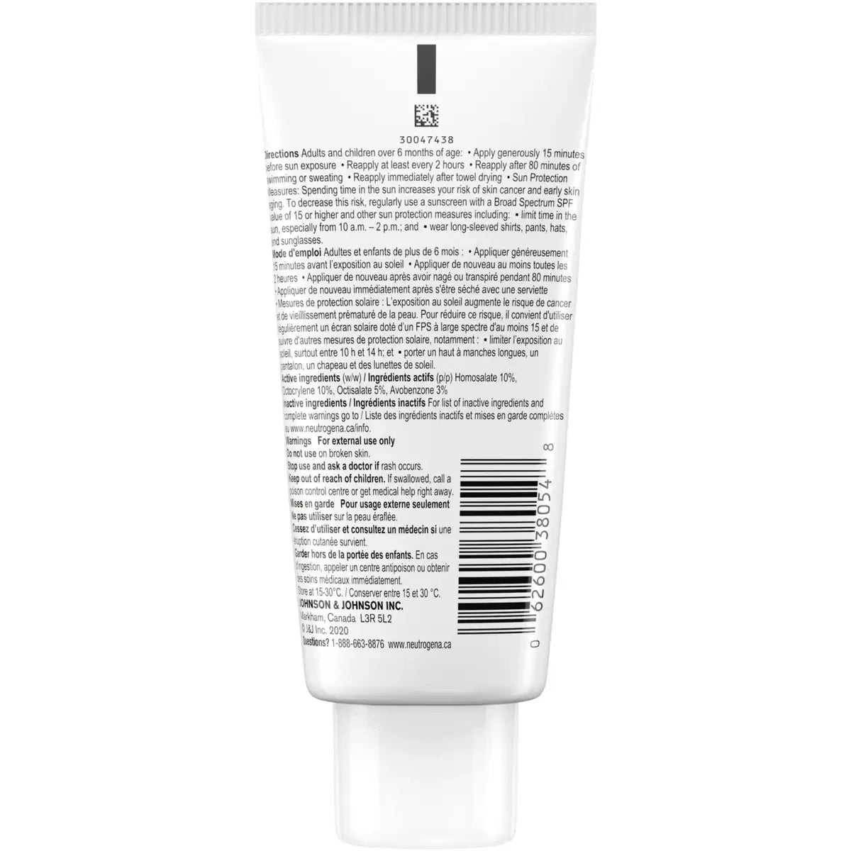 Neutrogena Clear Face Sunscreen SPF 50 product detail