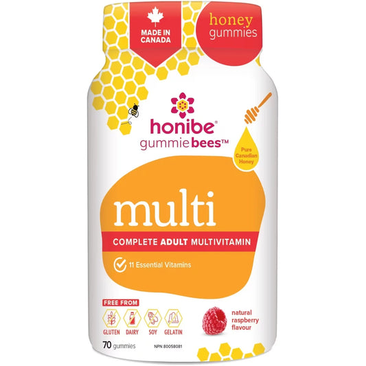 Honibe Adult Complete Multivitamin Gummy 70 Ea front package