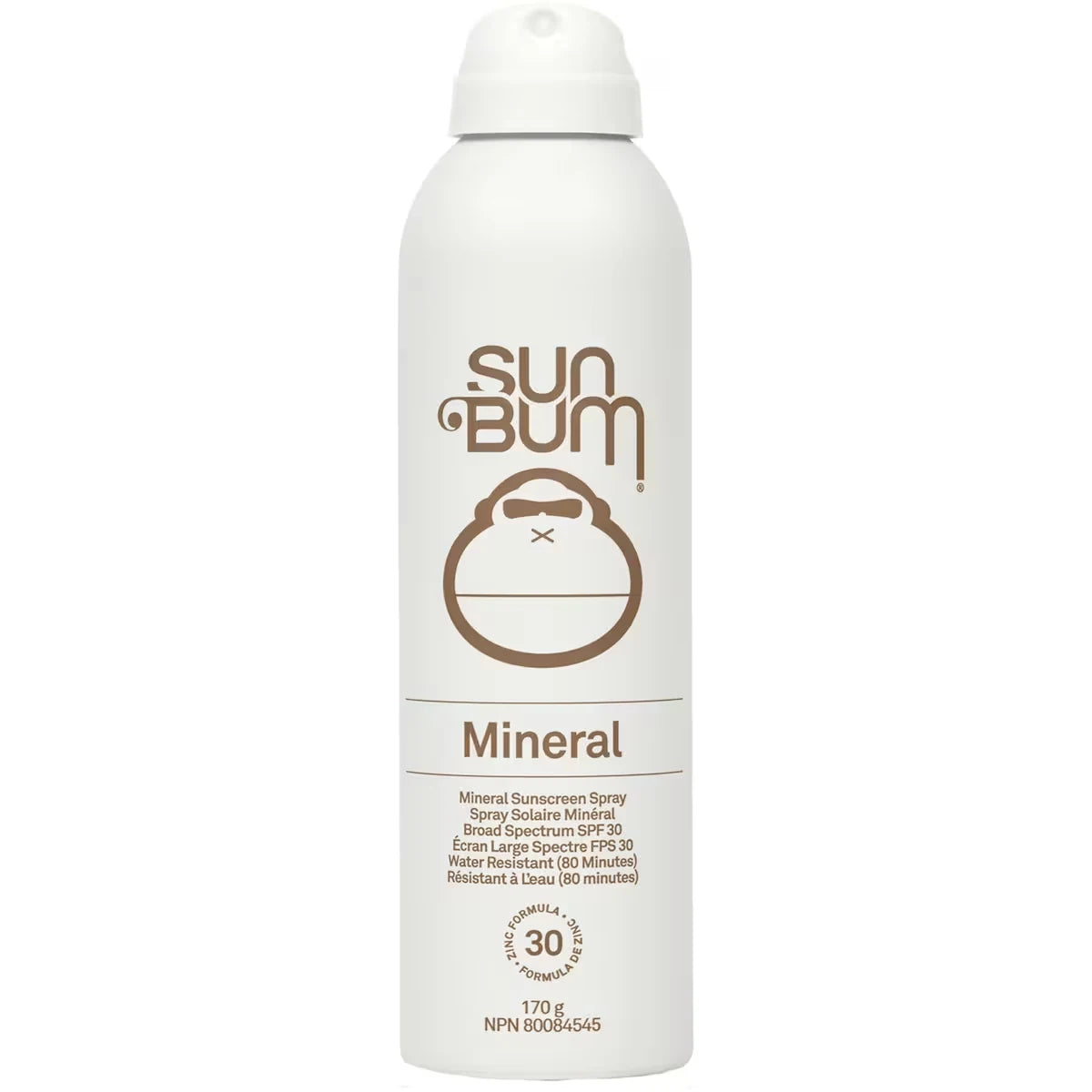 Sun Bum Mineral Spray SPF30 front package