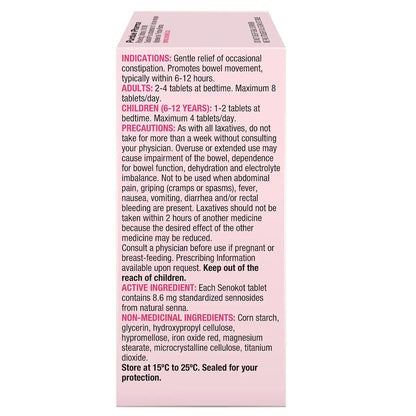 Senokot Natural Laxative for Women 90ct 90 count product detail