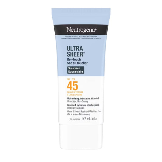 Neutrogena Sunscreen Lotion SPF 45, Ultra Sheer Dry-Touch Sun Cream product image