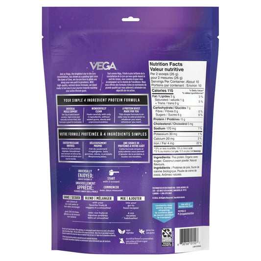 Vega Protein Made Simple Vanilla product detail