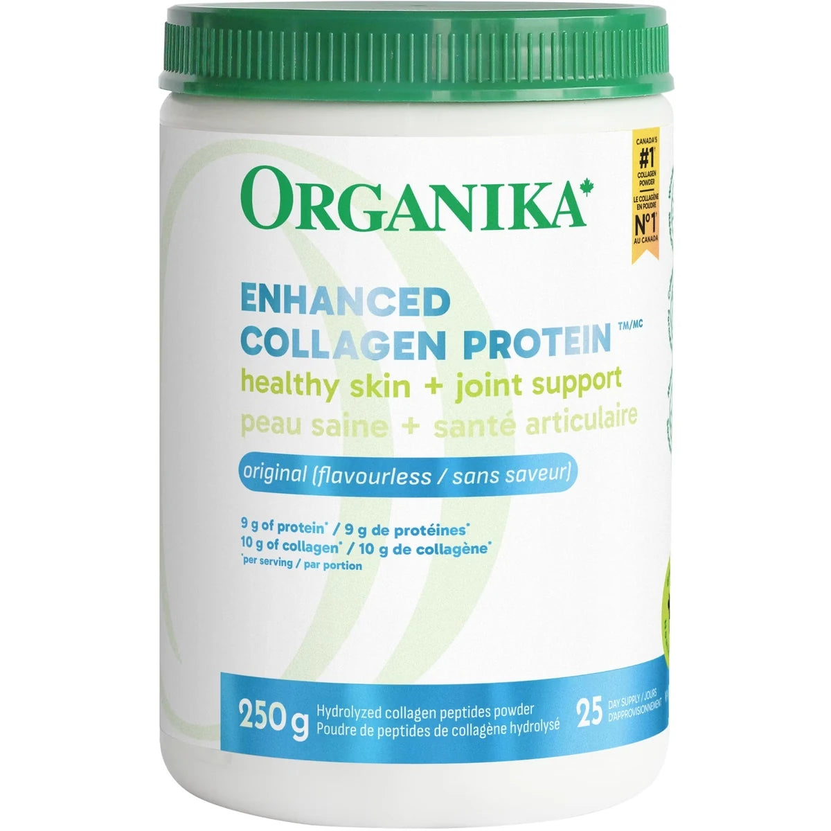 Organika Enhanced Collagen Powder front package