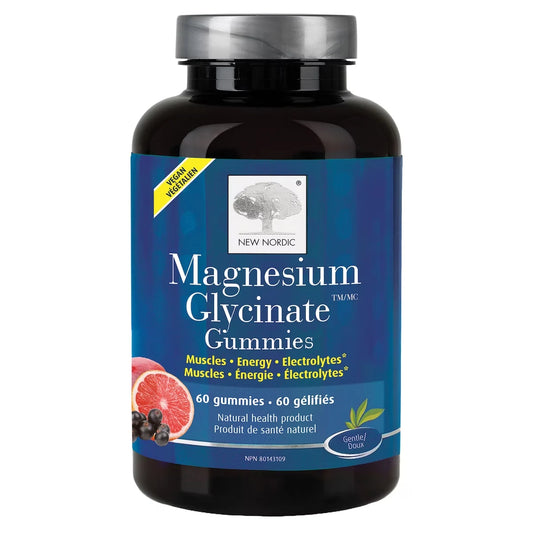 New Nordic Magnesium Glycinate Gummies front package