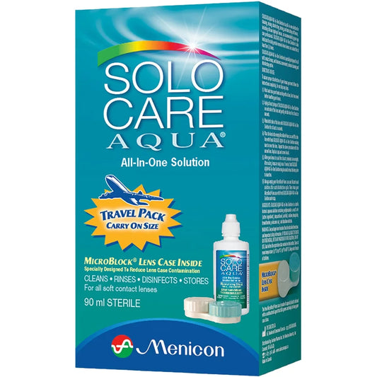 Solo-Care Solocare Aqua Travel Pack front package