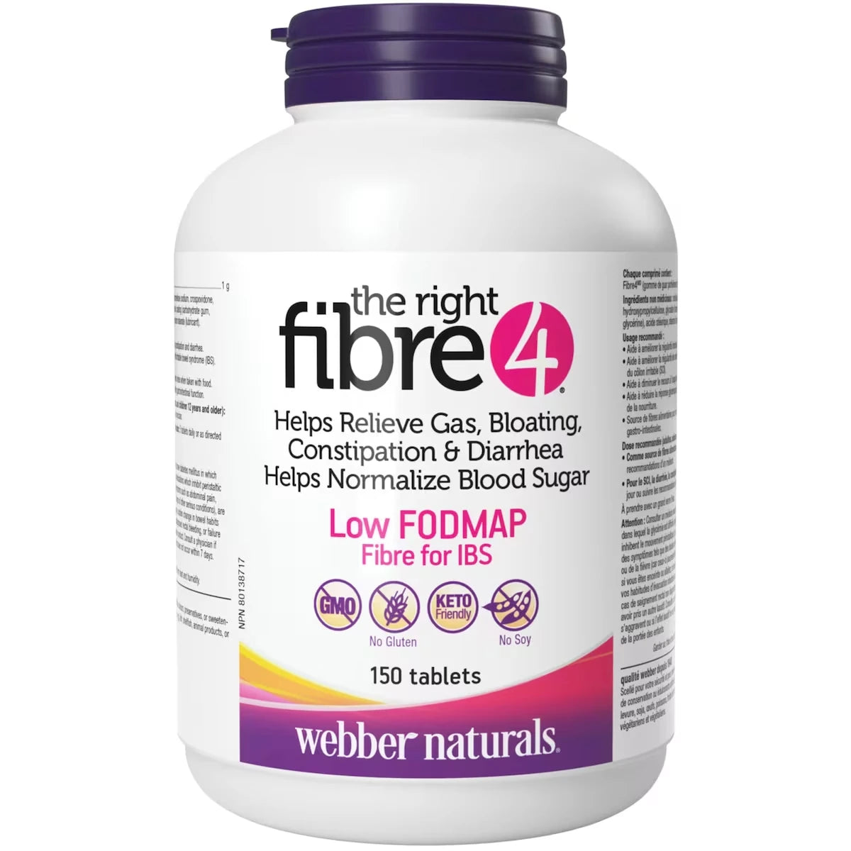 Webber The Right Fibre4® front package