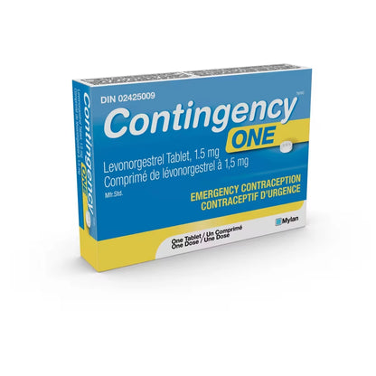 Contingency One Levonorgestrel tablet 1.5 mg product detail