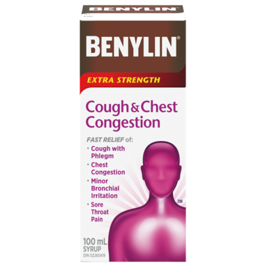 Benylin Extra Strength Cough & Chest Congestion 100ml