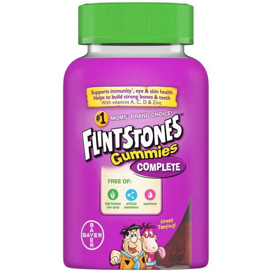 Flintstones Complete Kids Multivitamin Gummies front package