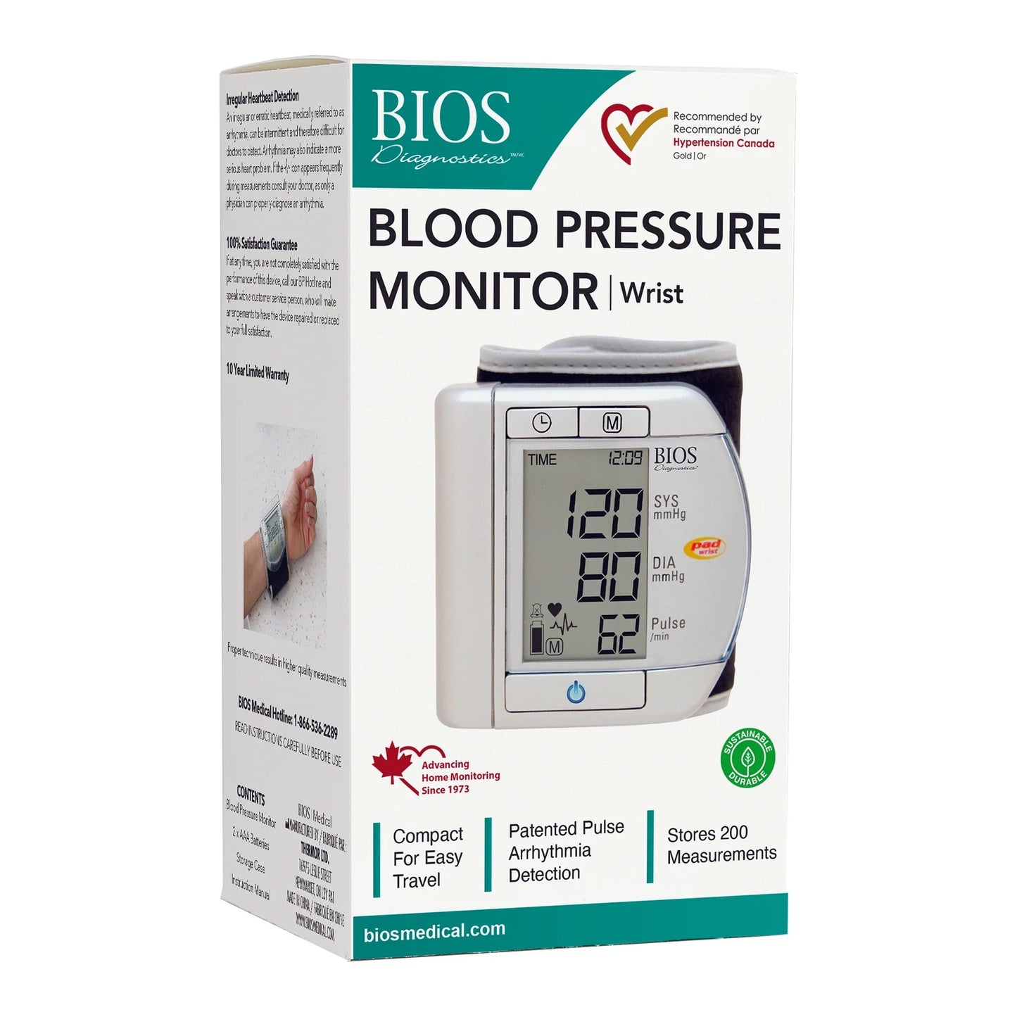 Blood Pressure Monitor Wrist