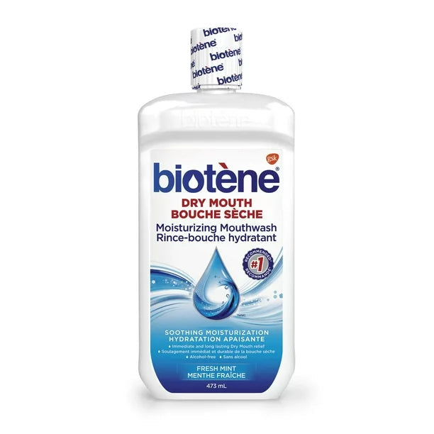 biotène Dry Mouth Moisturizing Mouthwash, 473ml