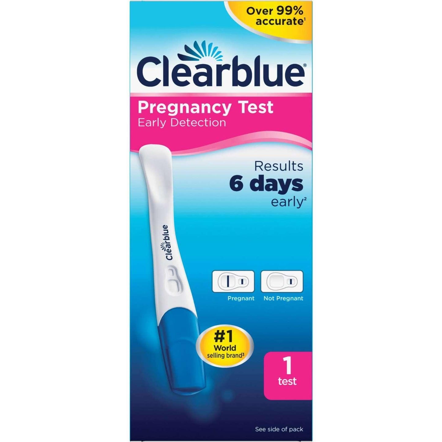 اختبار الحمل Clearblue Ultra Early 1 اختبار