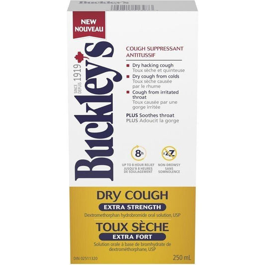 Buckley's Extra Strength Dry Cough 250ml