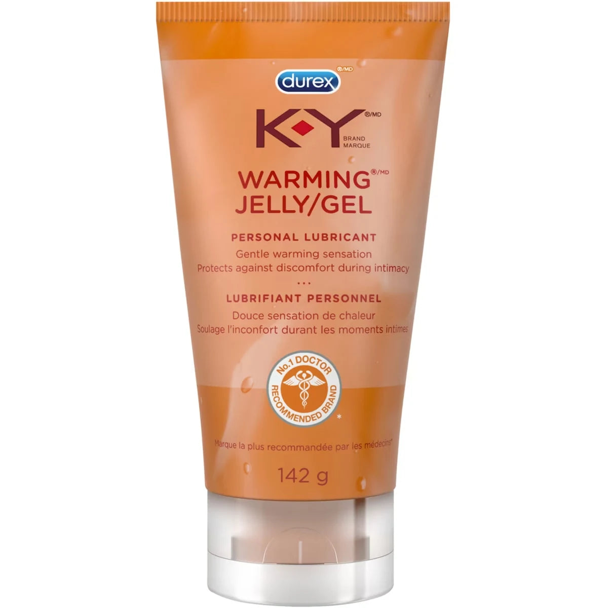 K-Y WARMING Personal Lubricant Gel front package
