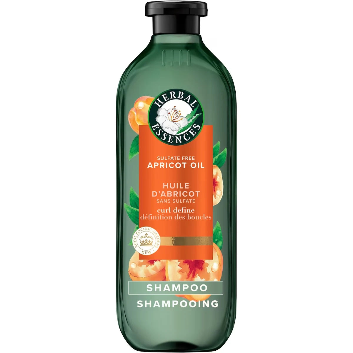 Herbal Essences Apricot Oil Sulfate Free Shampoo front package