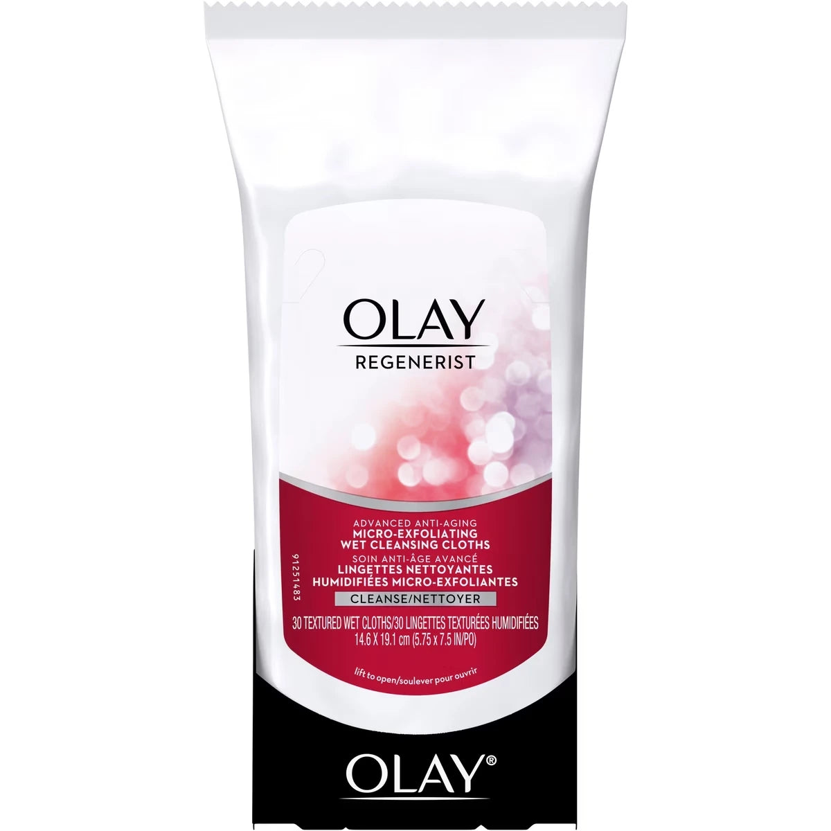 Olay Regenerist Micro-Exfoliating Wet Cleansing Cloths product image