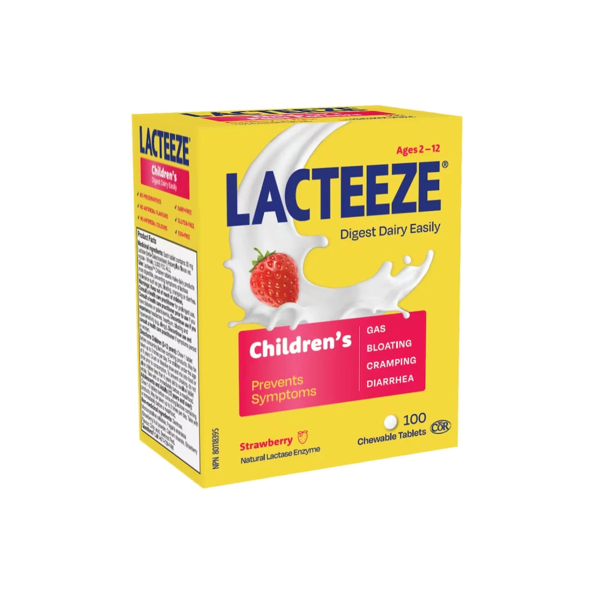 Lacteeze for Children front package