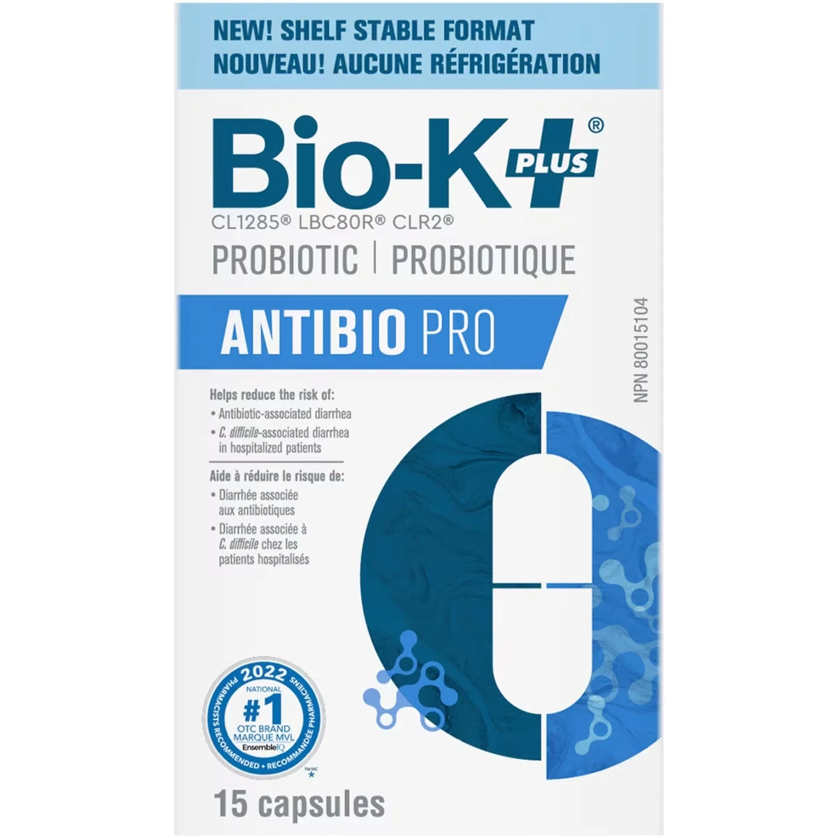 Bio-K Antibio Pro front package