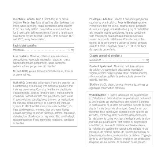 Jamieson Melatonin 10 mg, Value Size product detail