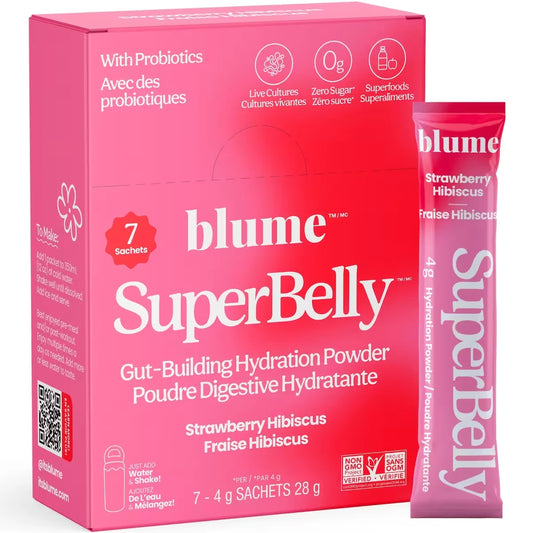Blume SuperBelly Hydration Powder - Strawberry Hibiscus product image