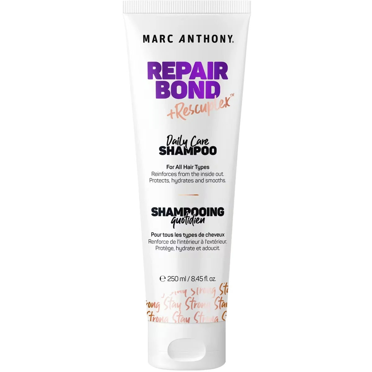 Marc Anthony Repair Bond +RescuplexTM Daily Care Shampoo front package