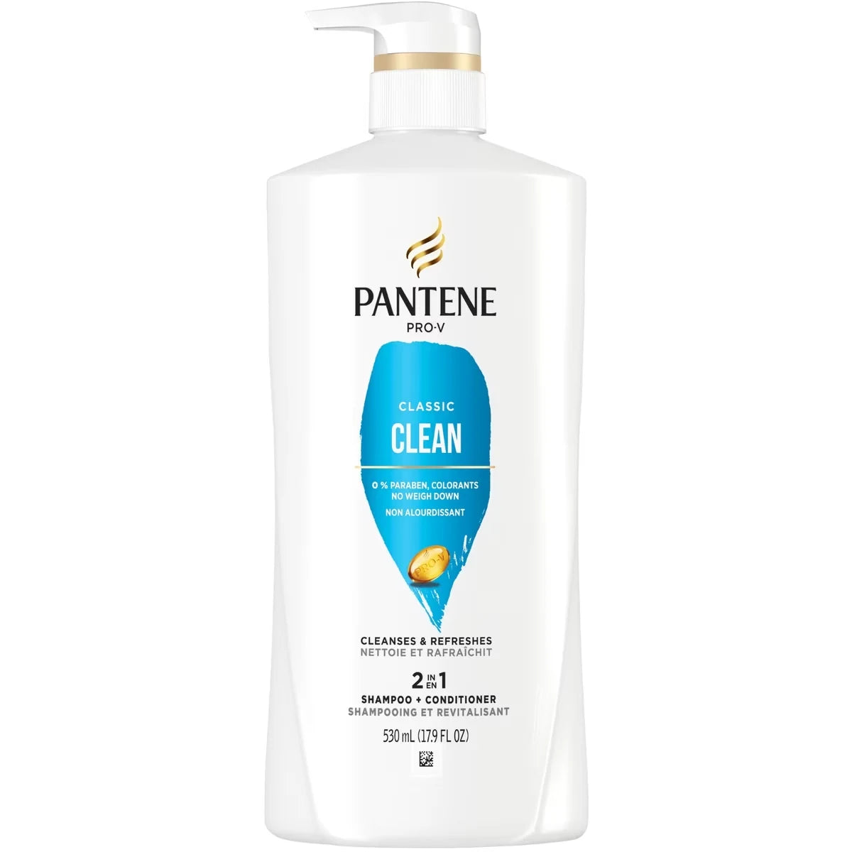 Pantene PRO-V Classic Clean 2in1 Shampoo + Conditioner front package