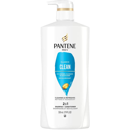 Pantene PRO-V Classic Clean 2in1 Shampoo + Conditioner front package