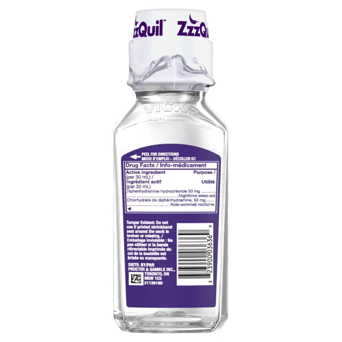 Vicks VZZZQuil Free Of Berry CAN 354mL product detail