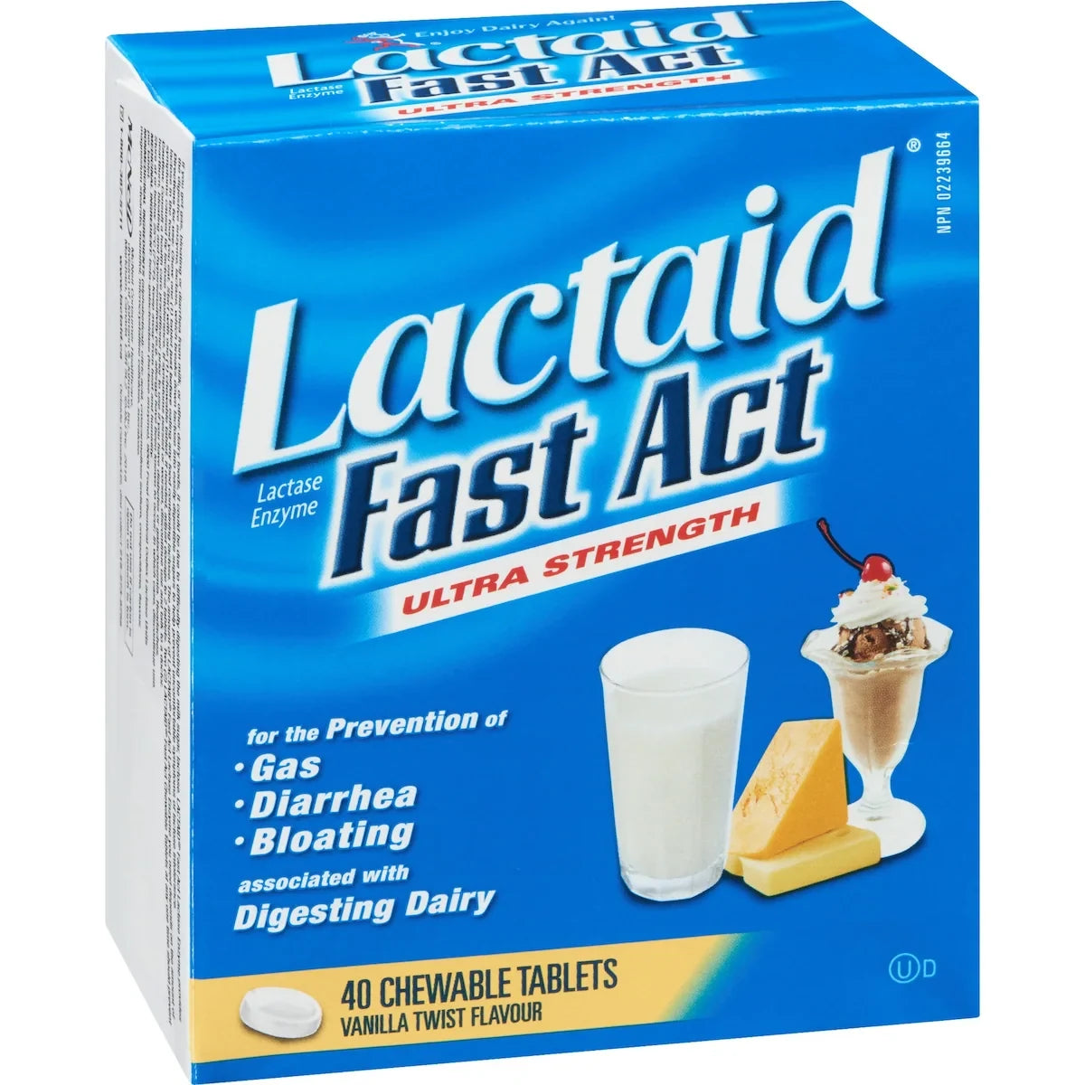 Lactaid Fact Act Chewable Tablets product detail
