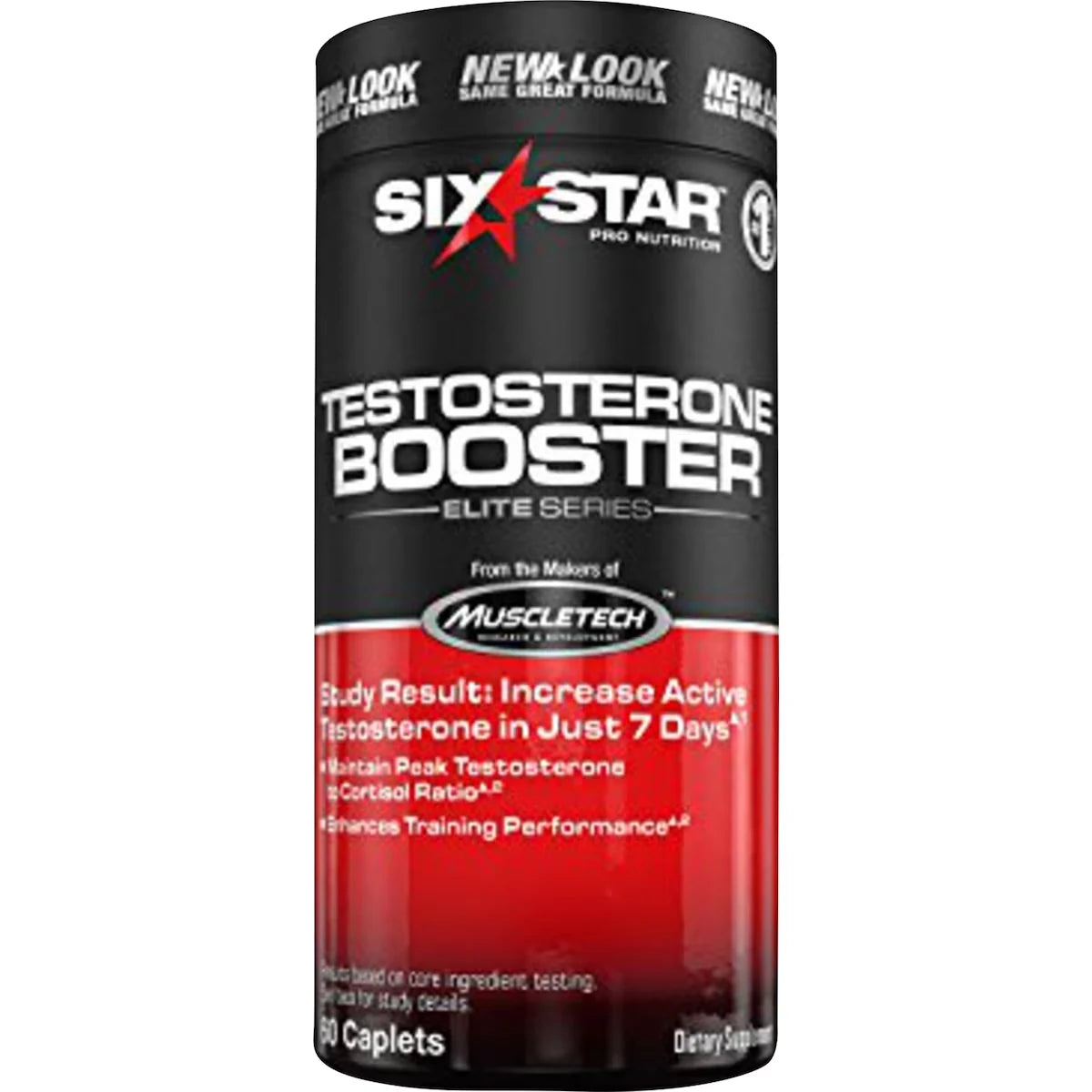 Six Star Elite Series Testosterone Booster Tablets front package